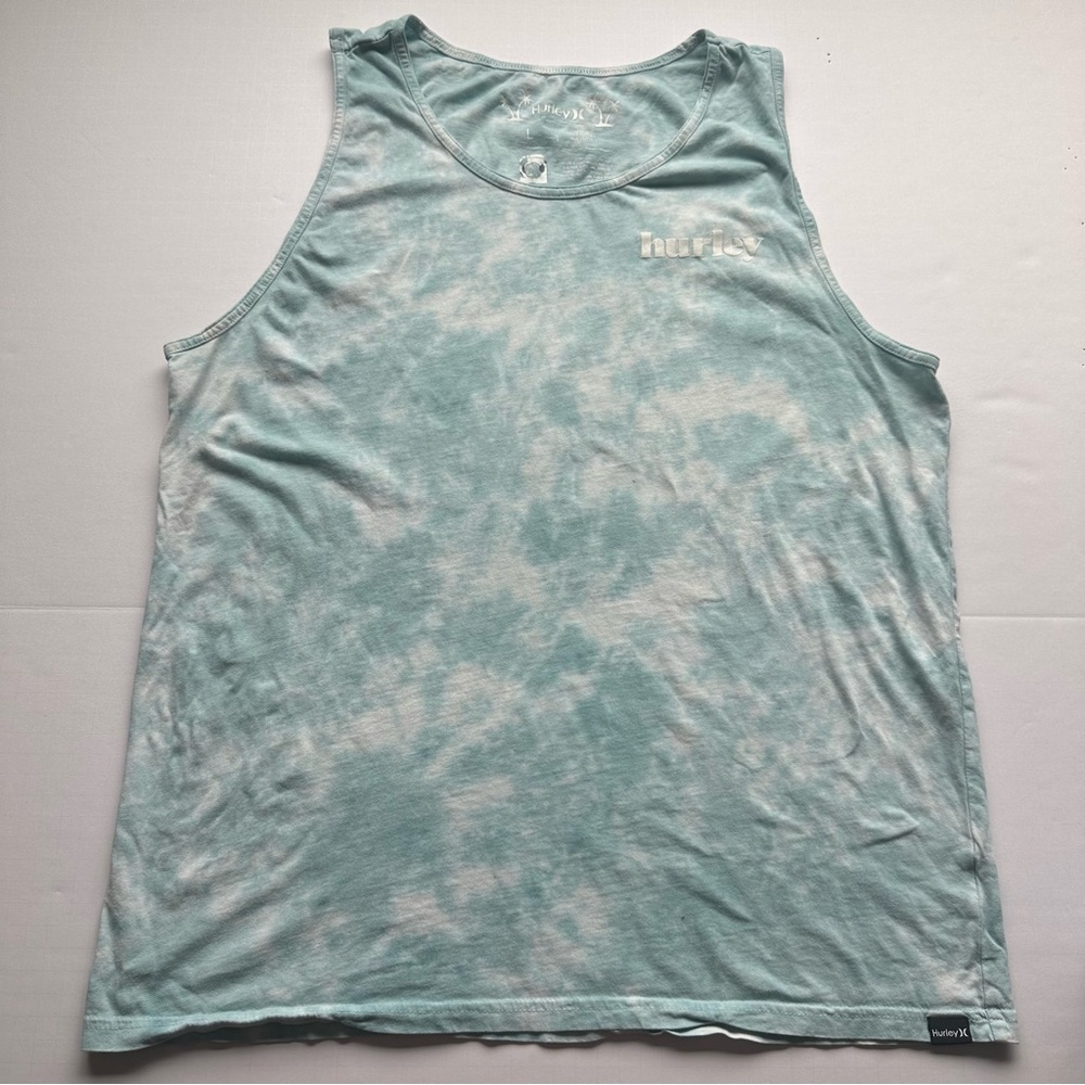 Hurley Aqua Tie-Dye Tank Top